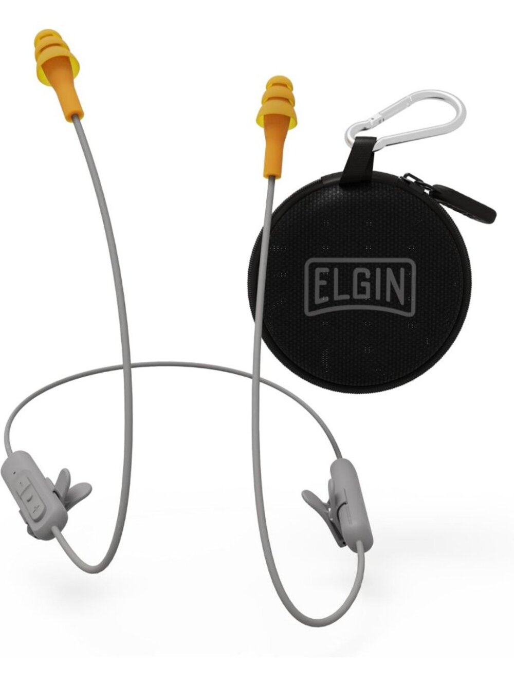 Wireless Bluetooth Earplug Headphones with Noise Canceling Mic - Perfect for